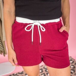 NWT Entro Red Casual Lounge Set size small